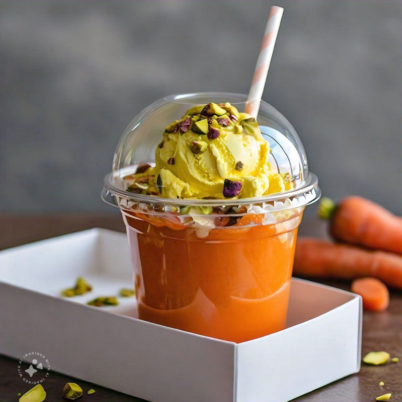Carrot ice cream Shake